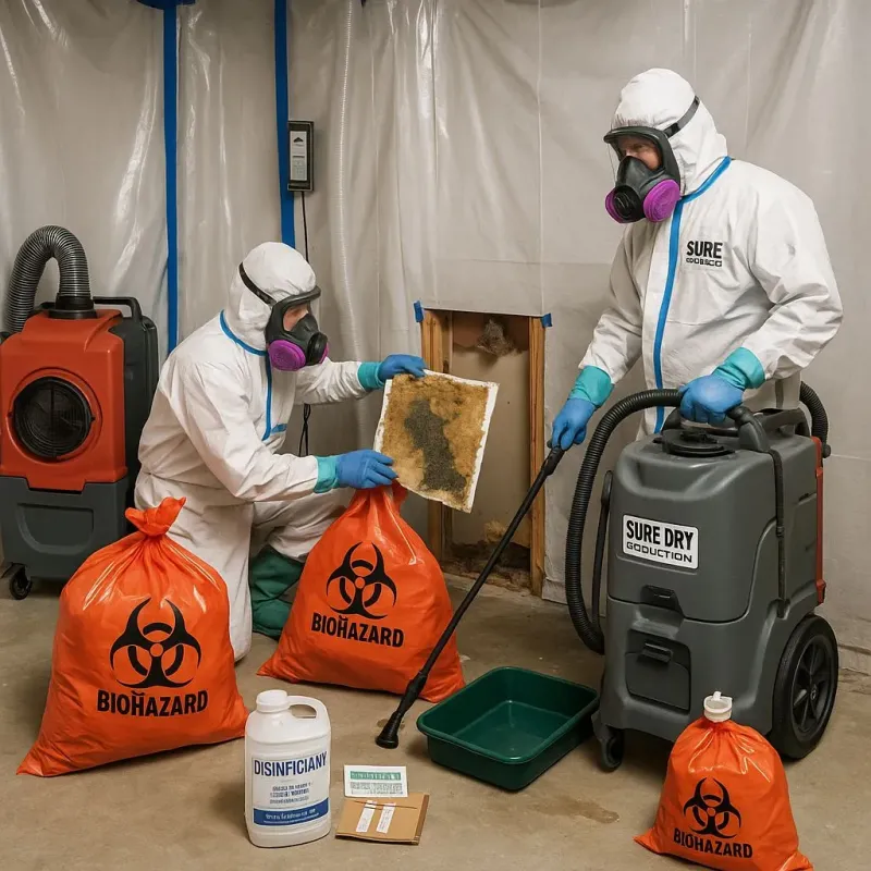Contaminated Water Handling Protocols process in Mitchell County, TX