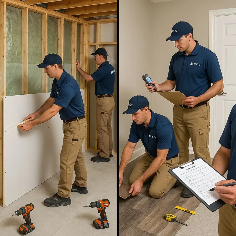 Repairs and Reconstruction process in Mitchell County, TX