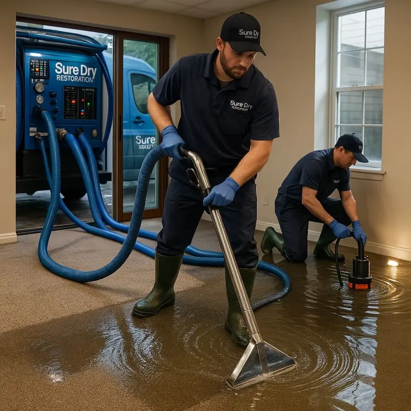 Water Extraction and Removal process in Mitchell County, TX